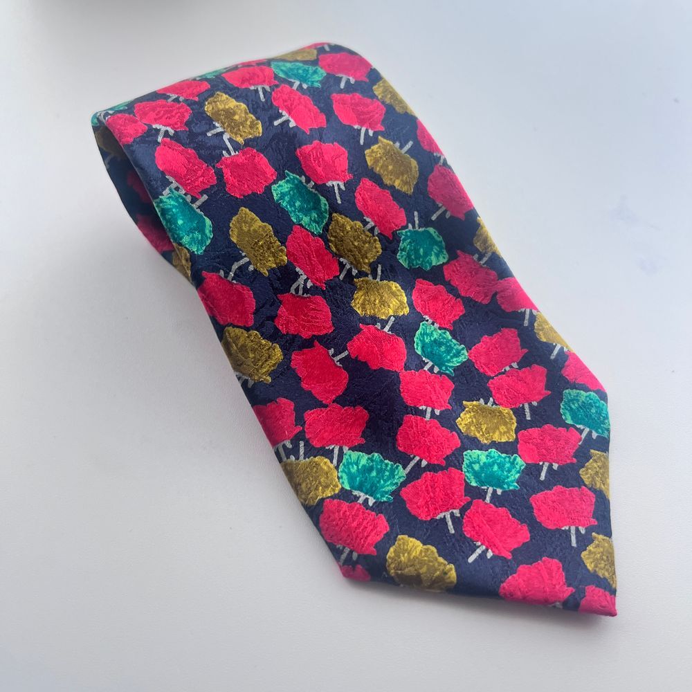 Carnaval de venise/ Zanzara neck tie floral‎ prink 63x4